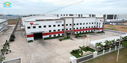 Nhà máy mới công ty ACE Machinery Vina - Xây Dựng Đinh Nguyễn - Công Ty TNHH Xây Lắp Đinh Nguyễn